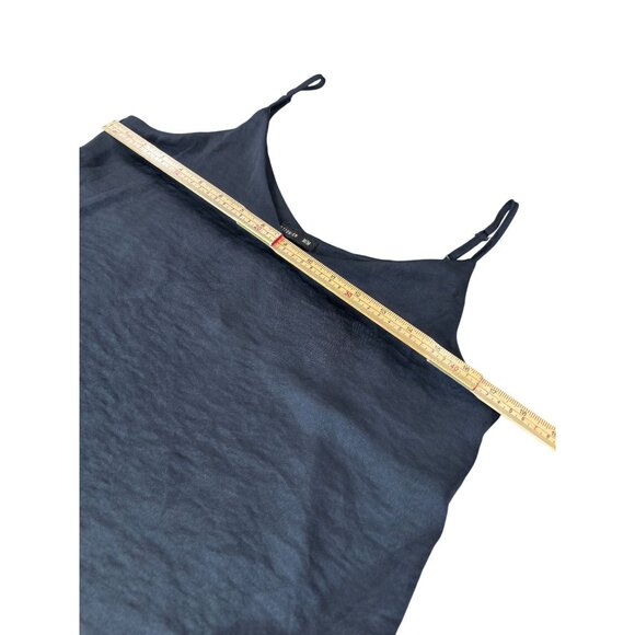 Navy Blue Cotton On Womens Sleeveless Cami Top M Adjustable Straps - Picture 8 of 9